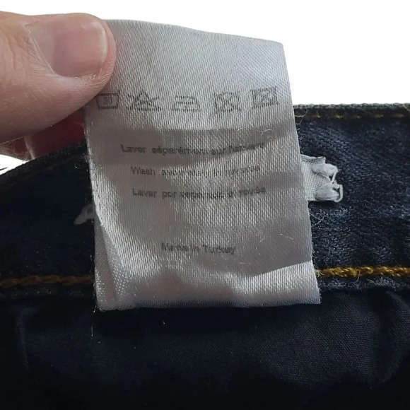 Sandro Etroit Dark Wash Skinny Jeans - Picture 6 of 12